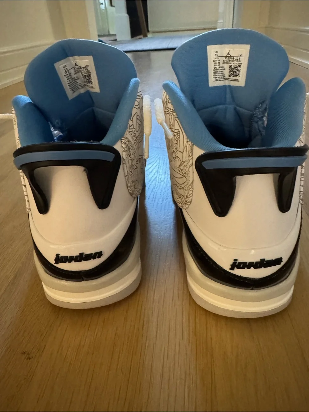 Jordan Dub Zero Legend Blue Men’s size 10